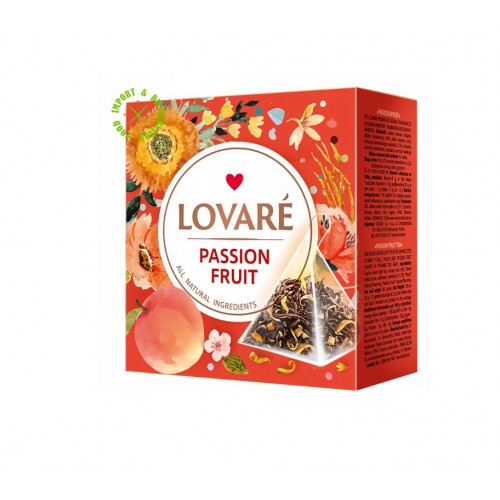Lovare Passion Fruit  exkluz. čaj v pyramídkach